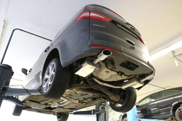 Endschalldämpfer rechts/links - 115x85 Typ 38 rechts/links passend für: Ford Galaxy WA6 - 2011-2015